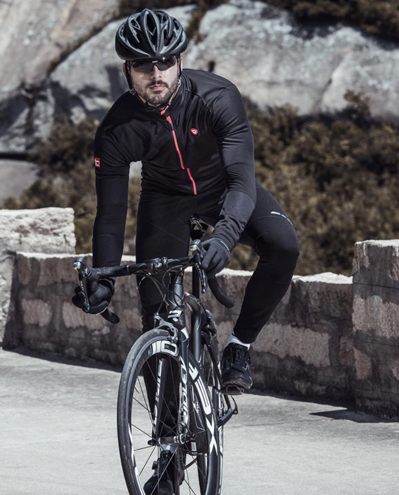 Santic Lance Men s Thermal Cycling Jacket for 6 14 Santic