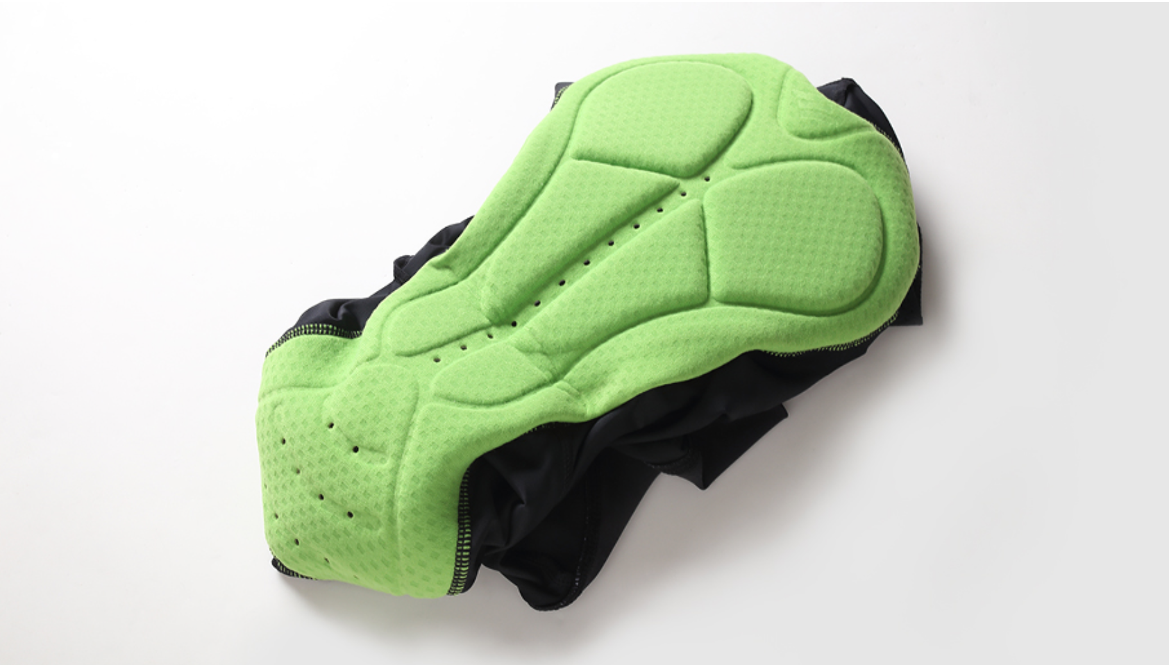 Green cycling 2025 bib shorts