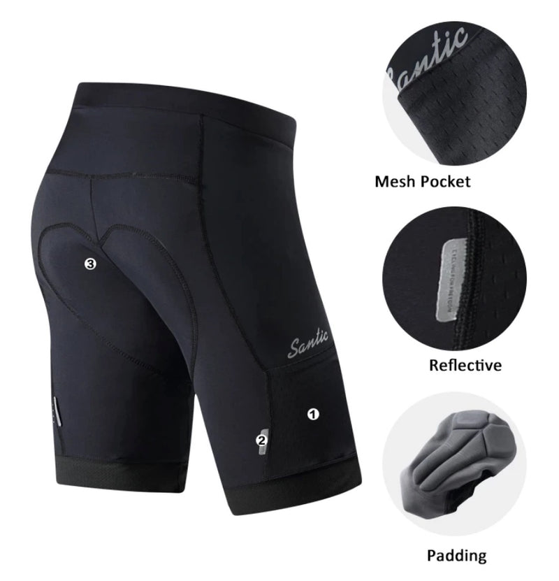 Santic men's cycling padded shorts online