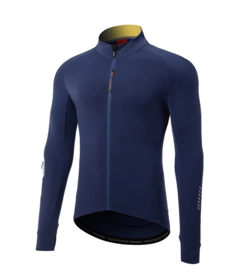 Santic Gabriel Men's Thermal Cycling Jacket for 12℃-22℃