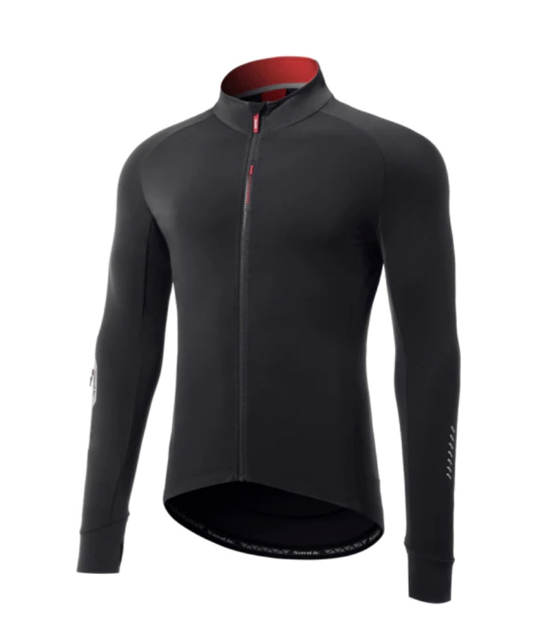 Santic Gabriel Men's Thermal Cycling Jacket for 12℃-22℃