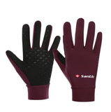 Santic Doren Long Finger Cycling Winter Gloves for 6℃-14℃