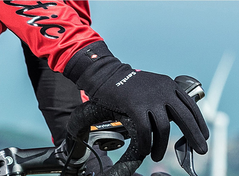 Santic Doren Long Finger Cycling Winter Gloves for 6℃-14℃