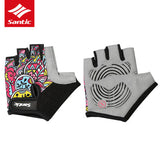 Santic Kids Kaji Half Finger Cycling Gloves