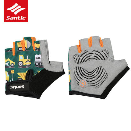 Santic Kids Kaji Half Finger Cycling Gloves